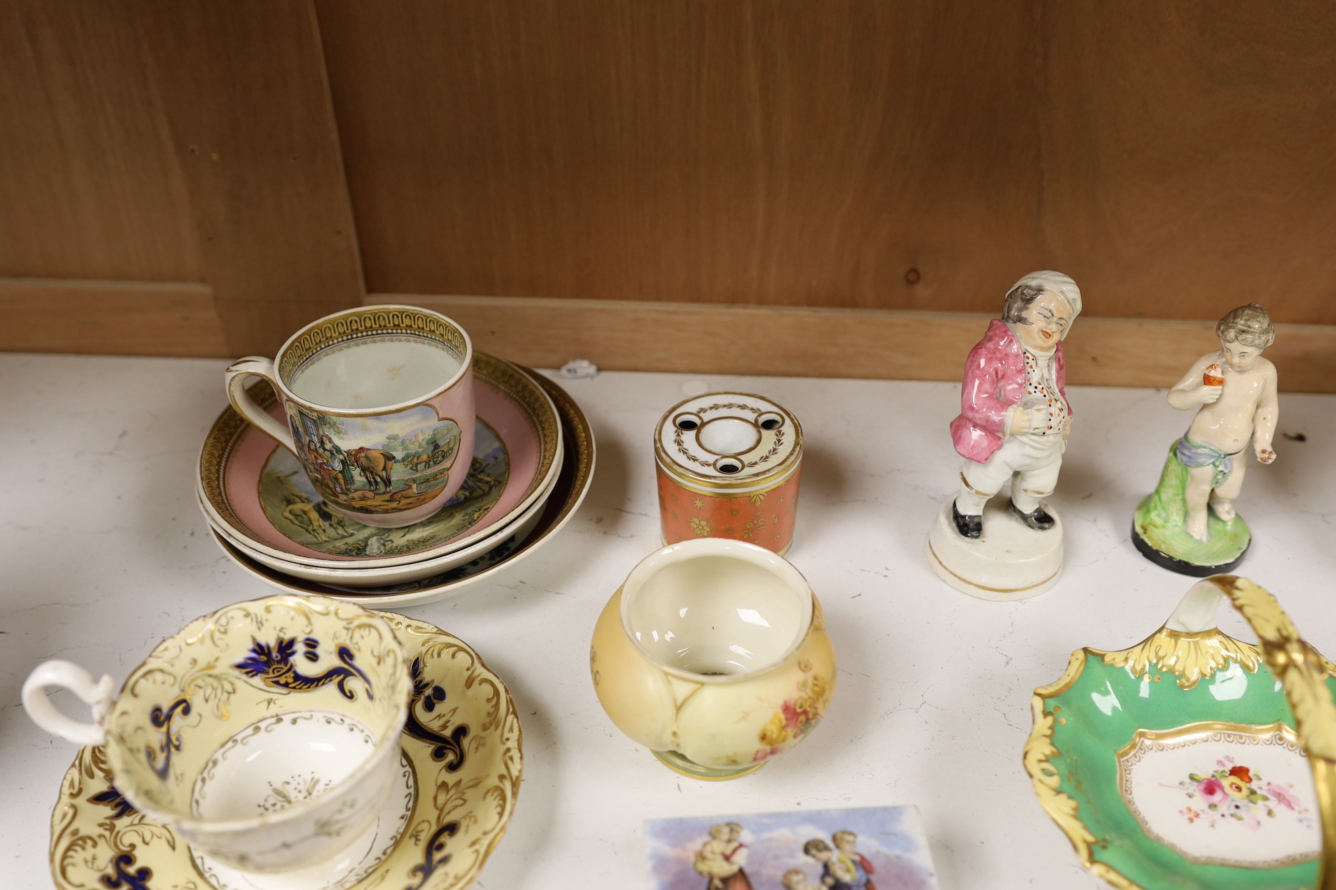 A group of 19th century English porcelain